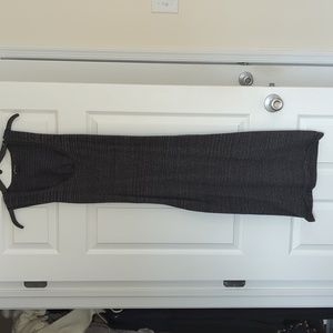 Gray Express midi tank dress